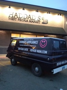 horners appliance haddads market west peoria il
